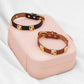 Pulsera Ajustable  Leather Color Piel PCH2