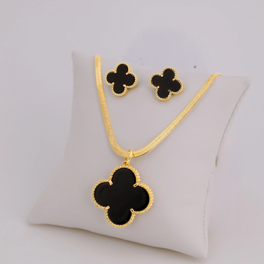 Set Trebol Grande Negro LATSE78