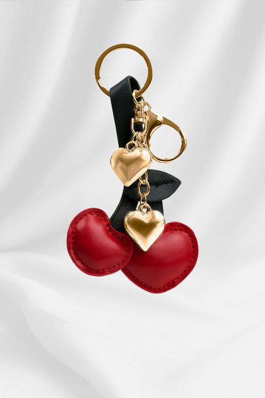 Charm Bag charm cereza Leather LC10