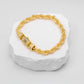 Pulsera Baño De Oro Mon4co MPUL8SOGA