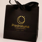 Shopping negro grande Piedra Luna (ideal para o pulseras, relojes, set cadenas y aretes) EM12