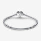 Pulsera Corazón Infinito Brillante - PP39