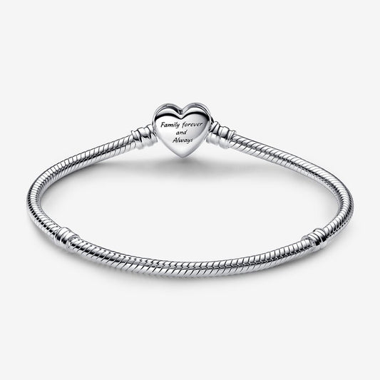 Pulsera Corazón Infinito Brillante - PP39