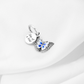 Dije Mariposa azul con circonitas CH421