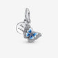 Dije Mariposa azul con circonitas CH421